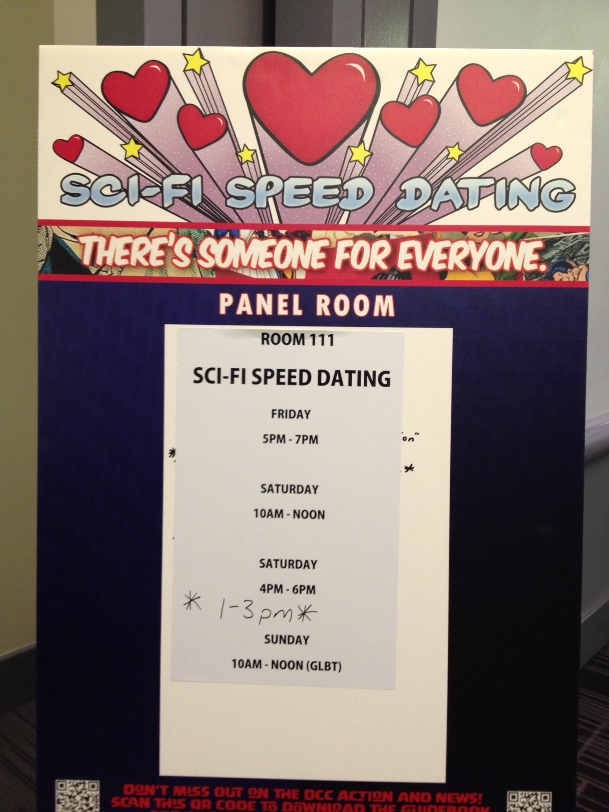 denver comic con speed dating