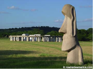 photo of Ingram Stonehenge replica